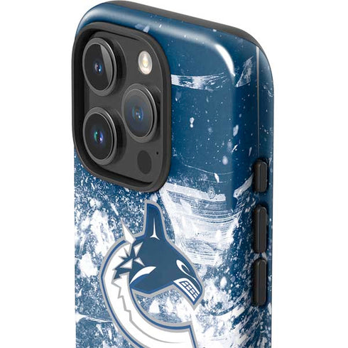 NHL Vancouver Canucks Frozen iPhone 16 Pro Max Impact Case