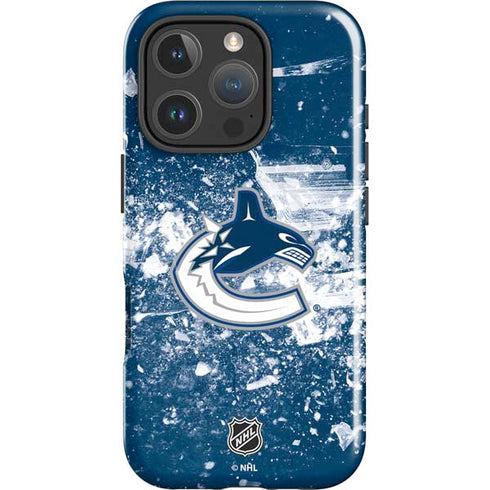 NHL Vancouver Canucks Frozen iPhone 16 Pro Max Magsafe Impact Case