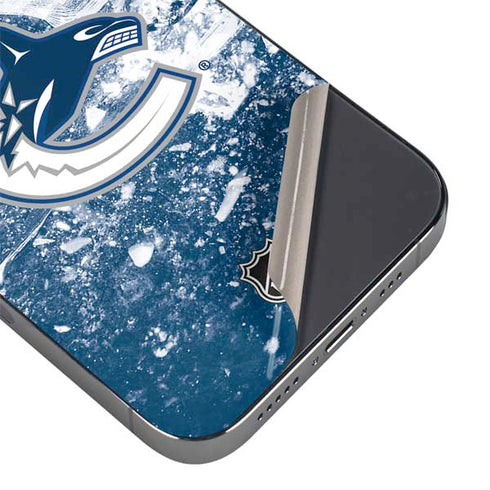 NHL Vancouver Canucks Frozen iPhone 16 Pro Max Skin