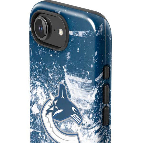 NHL Vancouver Canucks Frozen iPhone 16e Impact Case