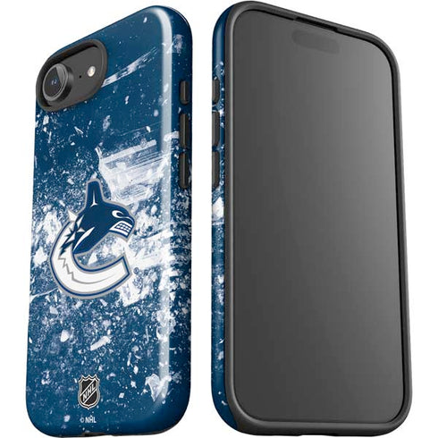 NHL Vancouver Canucks Frozen iPhone 16e Impact Case