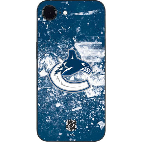 NHL Vancouver Canucks Frozen iPhone 16e Skin
