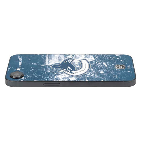 NHL Vancouver Canucks Frozen iPhone 16e Skin