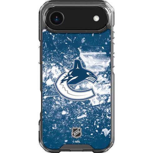 NHL Vancouver Canucks Frozen iPhone 17 Air Clear Case