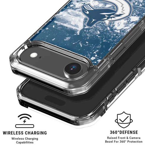 NHL Vancouver Canucks Frozen iPhone 17 Air Clear Case