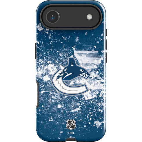 NHL Vancouver Canucks Frozen iPhone 17 Air Impact Case