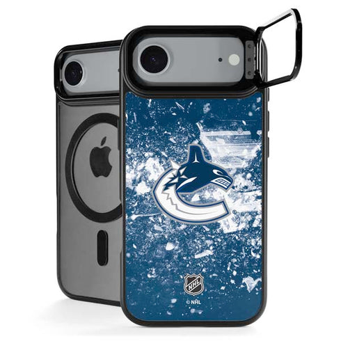 NHL Vancouver Canucks Frozen iPhone 17 Air Kickstand Case