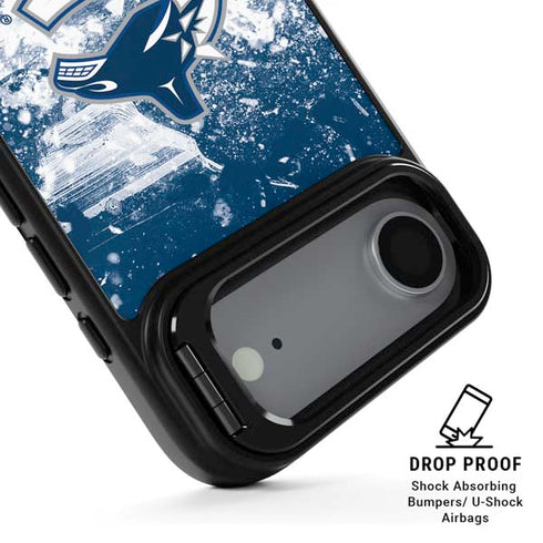 NHL Vancouver Canucks Frozen iPhone 17 Air Kickstand Case
