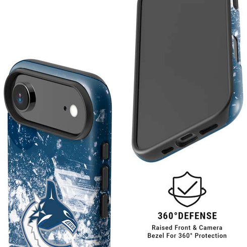 NHL Vancouver Canucks Frozen iPhone 17 Air Magsafe Impact Case