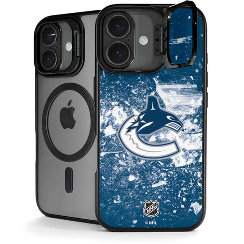 NHL Vancouver Canucks Frozen iPhone 17 Kickstand Case
