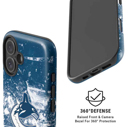 NHL Vancouver Canucks Frozen iPhone 17 Magsafe Impact Case