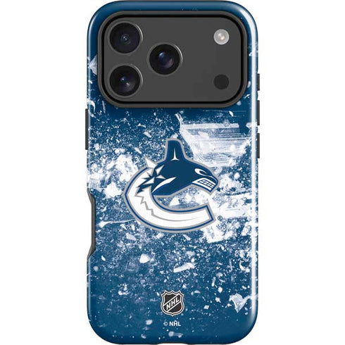 NHL Vancouver Canucks Frozen iPhone 17 Pro Impact Case