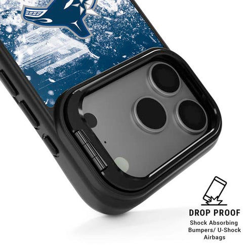 NHL Vancouver Canucks Frozen iPhone 17 Pro Max Kickstand Case