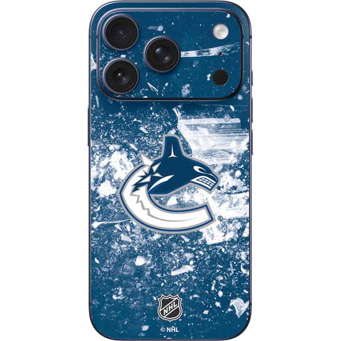 NHL Vancouver Canucks Frozen iPhone 17 Pro Max Skin