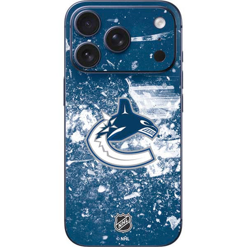 NHL Vancouver Canucks Frozen iPhone 17 Pro Skin