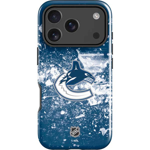NHL Vancouver Canucks Frozen iPhone 18 Pro Max Impact Case
