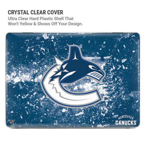 NHL Vancouver Canucks Frozen MacBook Pro 14in (2021-24) Case plus Skin