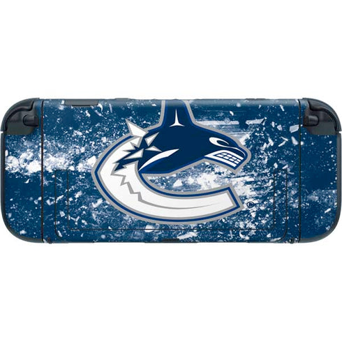 NHL Vancouver Canucks Frozen Nintendo Switch 2 (2025) with Joy-Con Skin