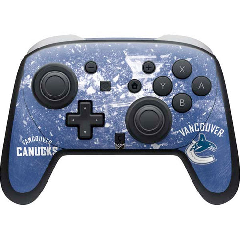 NHL Vancouver Canucks Frozen Nintendo Skins