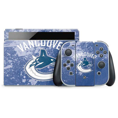 NHL Vancouver Canucks Frozen Nintendo Skins