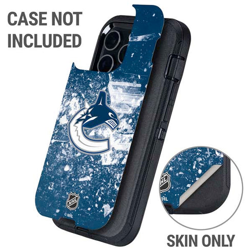 NHL Vancouver Canucks Frozen Otterbox Defender iPhone Skin