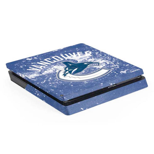 NHL Vancouver Canucks Frozen PlayStation PS4 Skins