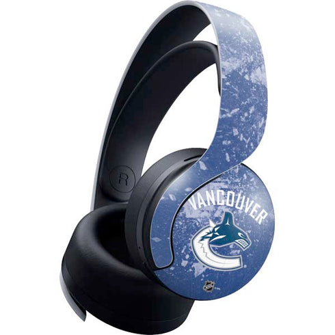 NHL Vancouver Canucks Frozen PlayStation PS5 Skins