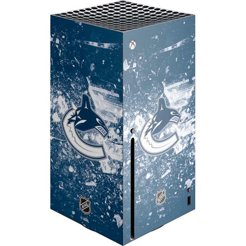 NHL Vancouver Canucks Frozen Xbox Series X Skins