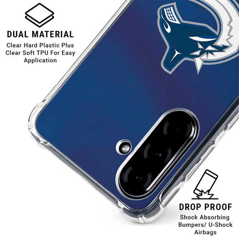 NHL Vancouver Canucks Jersey Galaxy A36 5G Clear Case