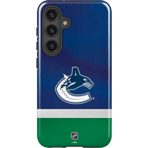 NHL Vancouver Canucks Jersey Galaxy S25 Impact Case