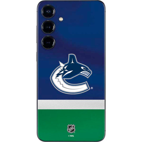 NHL Vancouver Canucks Jersey Galaxy S25 Plus Skin
