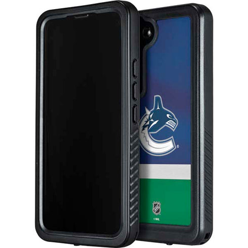 NHL Vancouver Canucks Jersey Galaxy S24 Plus Waterproof Case