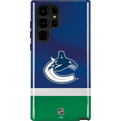 NHL Vancouver Canucks Jersey Galaxy S25 Ultra Impact Case