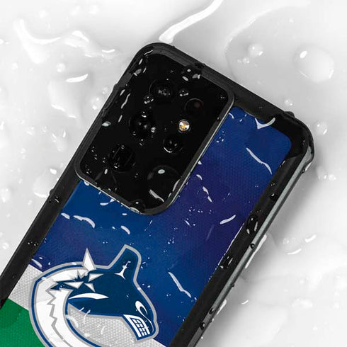 NHL Vancouver Canucks Jersey Galaxy S24 Ultra Waterproof Case