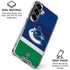 NHL Vancouver Canucks Jersey Galaxy S26 Clear Case