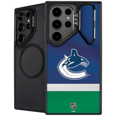 NHL Vancouver Canucks Jersey Galaxy S26 Ultra Kickstand Case