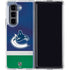 NHL Vancouver Canucks Jersey Galaxy Z Fold5 5G Clear Case