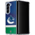 NHL Vancouver Canucks Jersey Galaxy Z Fold5 5G Clear Case