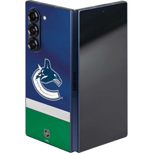 NHL Vancouver Canucks Jersey Galaxy Z Fold6 Skin
