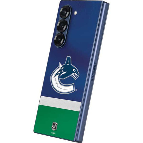 NHL Vancouver Canucks Jersey Galaxy Z Fold6 Skin