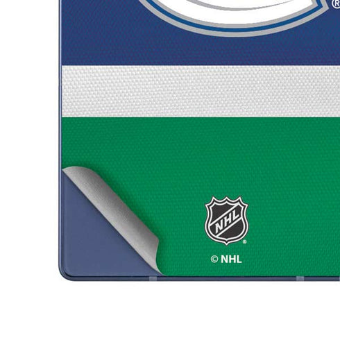 NHL Vancouver Canucks Jersey Galaxy Z Fold6 Skin