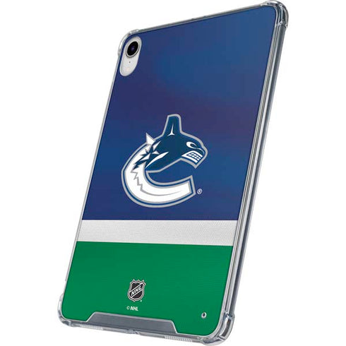 NHL Vancouver Canucks Jersey iPad 11th Gen (2025) Clear Case