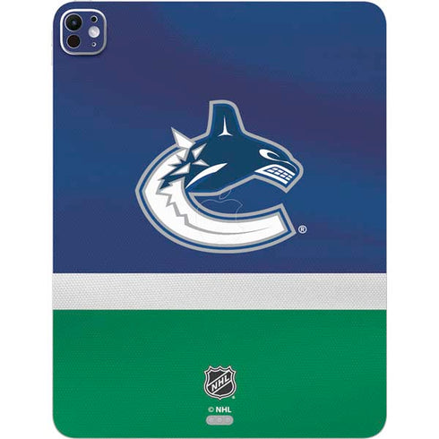 NHL Vancouver Canucks Jersey iPad Pro 13in M4 (2024) Skin