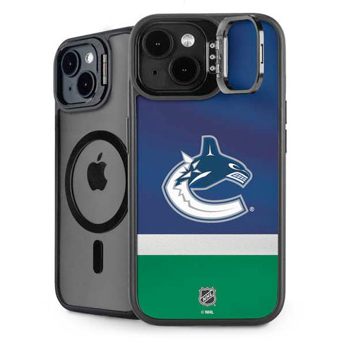 NHL Vancouver Canucks Jersey iPhone 15 Kickstand Case