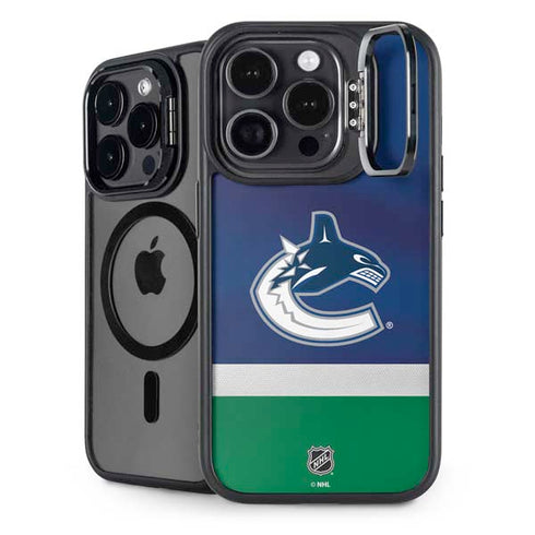 NHL Vancouver Canucks Jersey iPhone 15 Pro Max Kickstand Case
