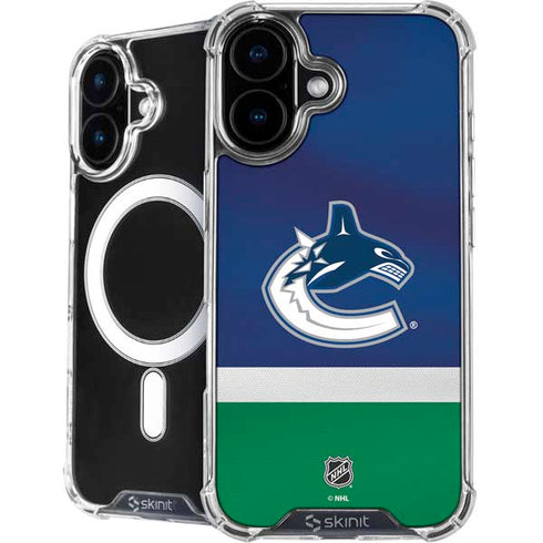 NHL Vancouver Canucks Jersey iPhone 16 MagSafe Case