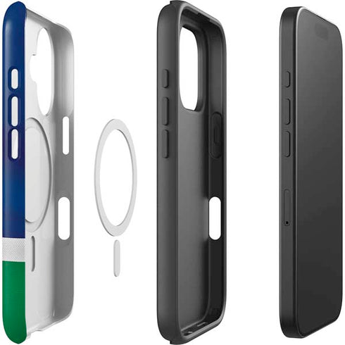 NHL Vancouver Canucks Jersey iPhone 16 Magsafe Impact Case