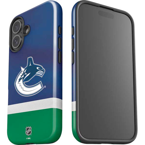 NHL Vancouver Canucks Jersey iPhone 16 Plus Impact Case