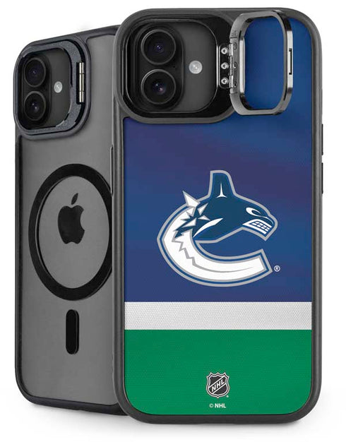 NHL Vancouver Canucks Jersey iPhone 16 Plus Kickstand Case