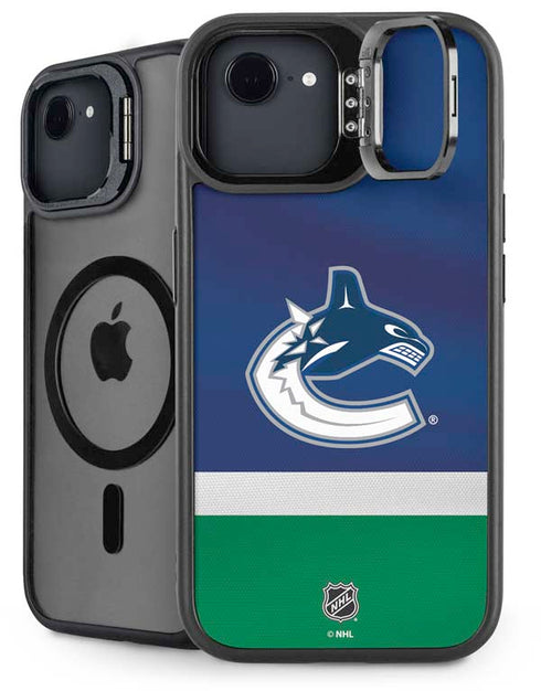 NHL Vancouver Canucks Jersey iPhone 16e Kickstand Case